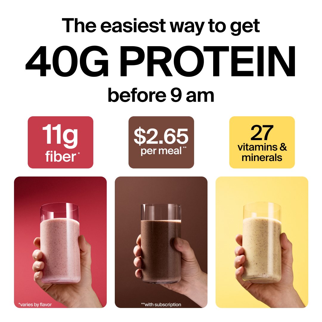 Huel Facebook ad: This Is A Meal. Not A Protein Shake.