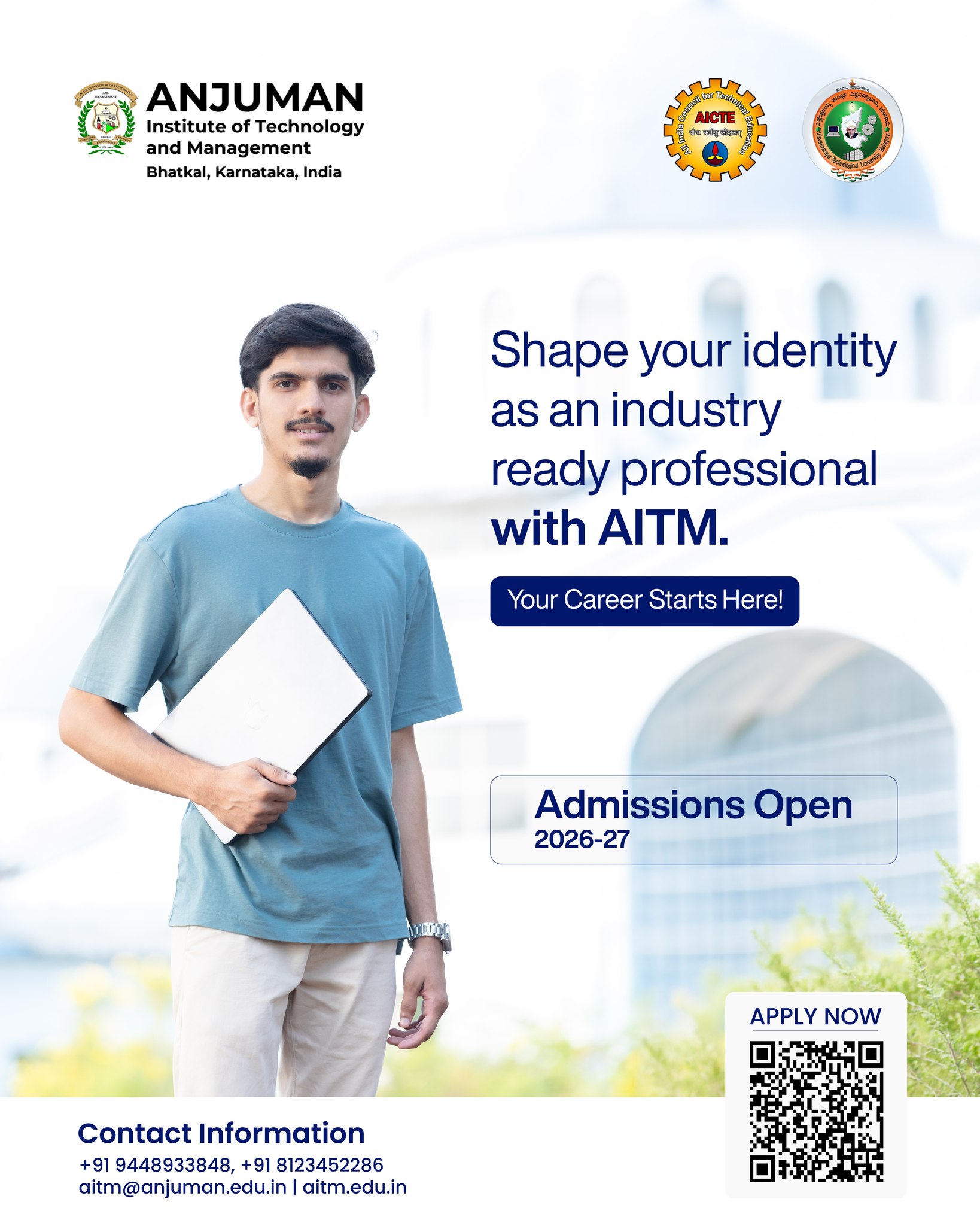 Anjuman Institute of Technology and Management Facebook ad from Jun 1, 2026