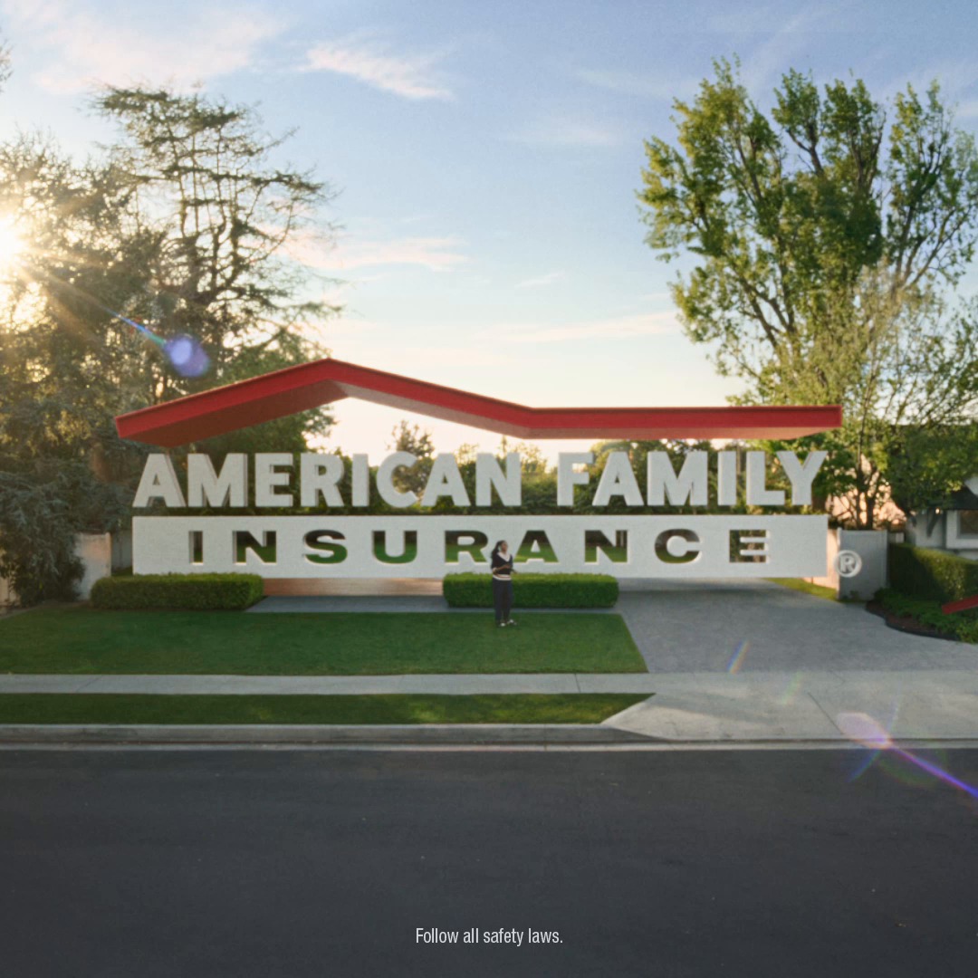 American Family Insurance Facebook ad: Help protect your dreams with DriveMyWay