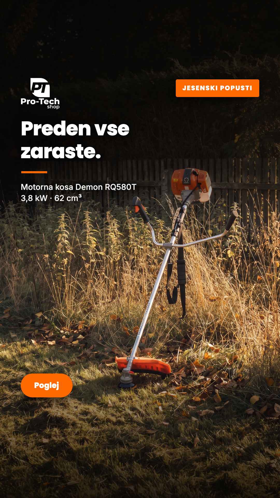 Pro-Tech shop.si Facebook ad
