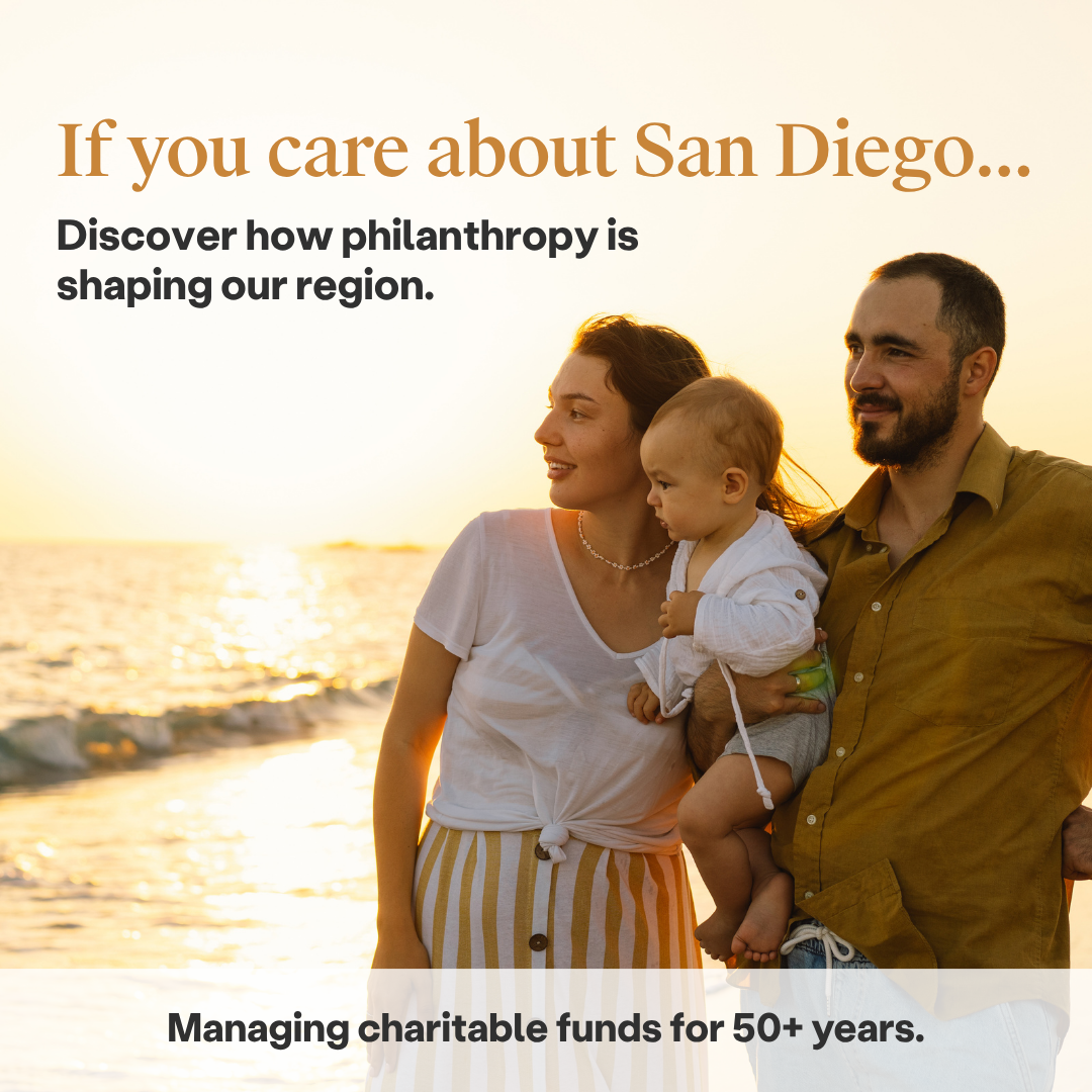 San Diego Foundation Facebook ad