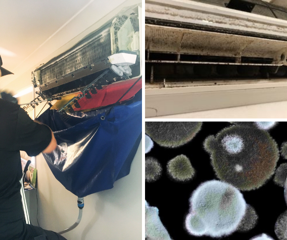 Aircon Cleaning SEQ Facebook ad: ATTENTION BRISBANE