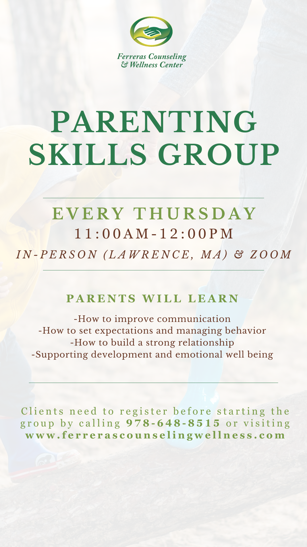 Ferreras Counseling LLC Facebook ad