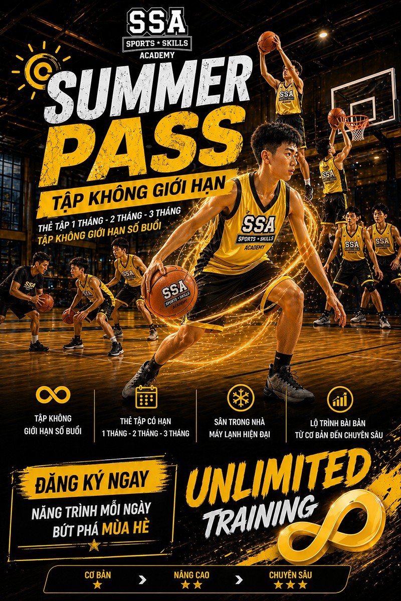 SSA Hanoi - Sports Skills Academy Facebook ad: Hè này, con bạn chỉ đi học thêm……