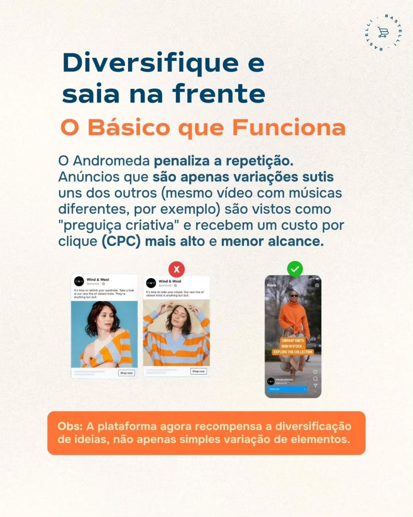 Bastelli Consultoria em E-commerce e Performance Facebook ad: NÃO É FALTA DE INVESTIMENTO, É FALTA DE…