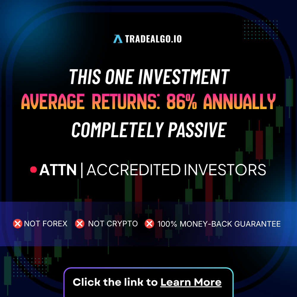 TradeAlgo Facebook ad: 83% Win Rate With Algorithmic Trading