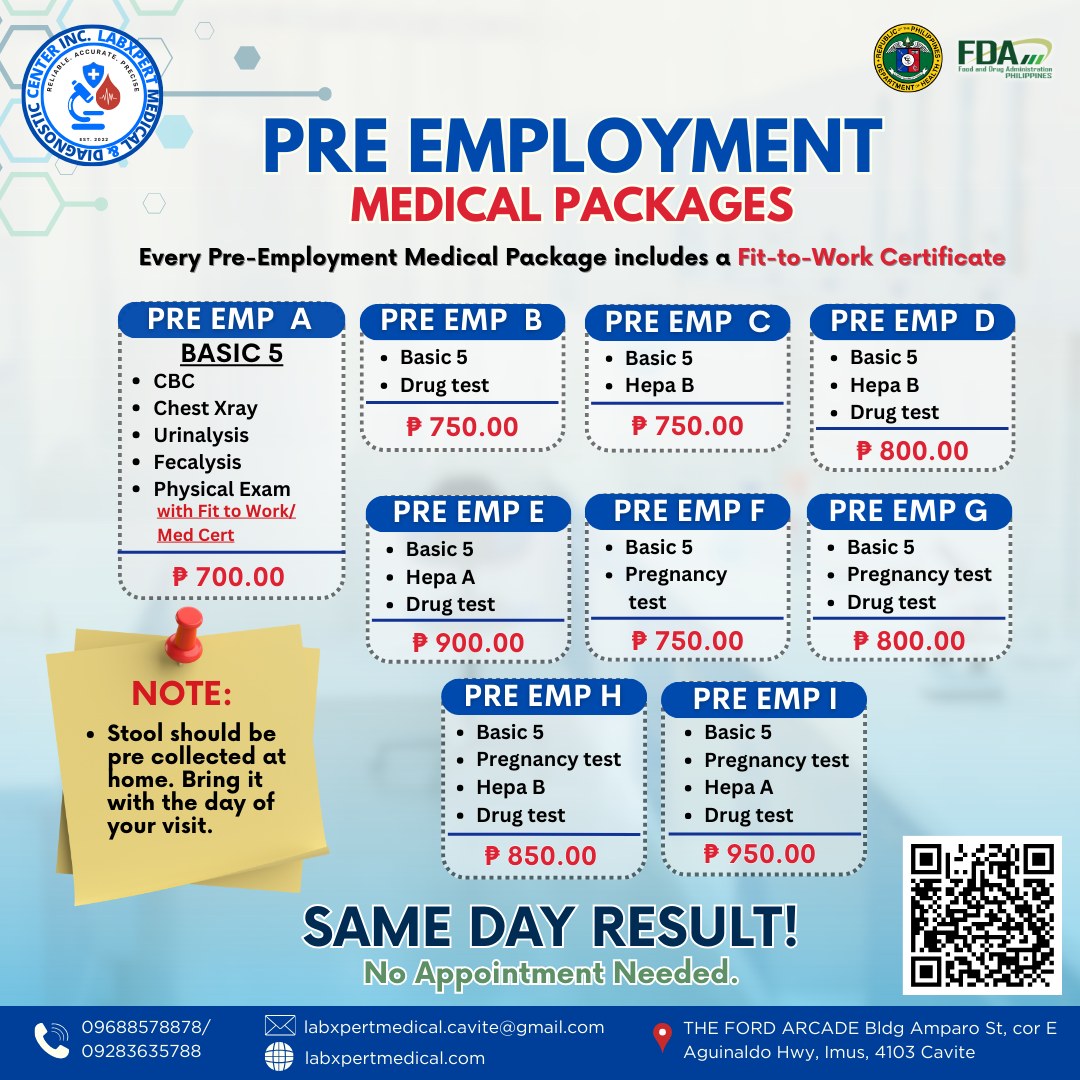 Labxpert Medical and Diagnostic Center Inc. -  Imus, Cavite Facebook ad