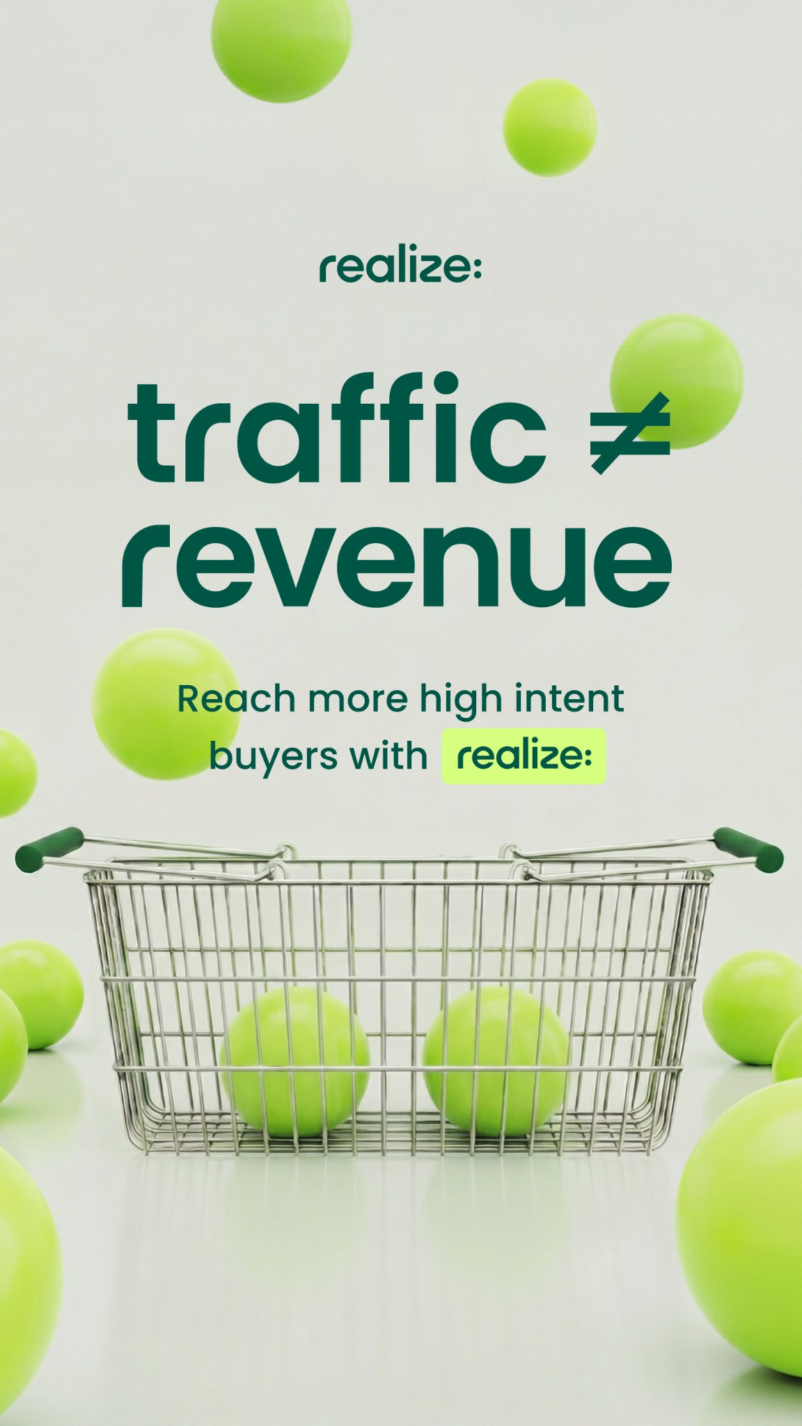 Realize For Advertisers Facebook ad