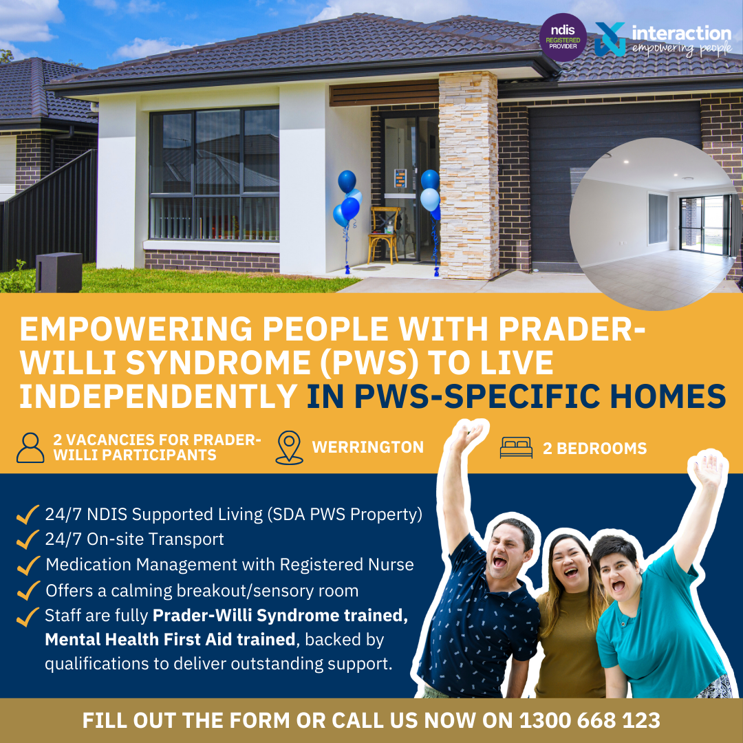 Interaction Disability Services Facebook ad