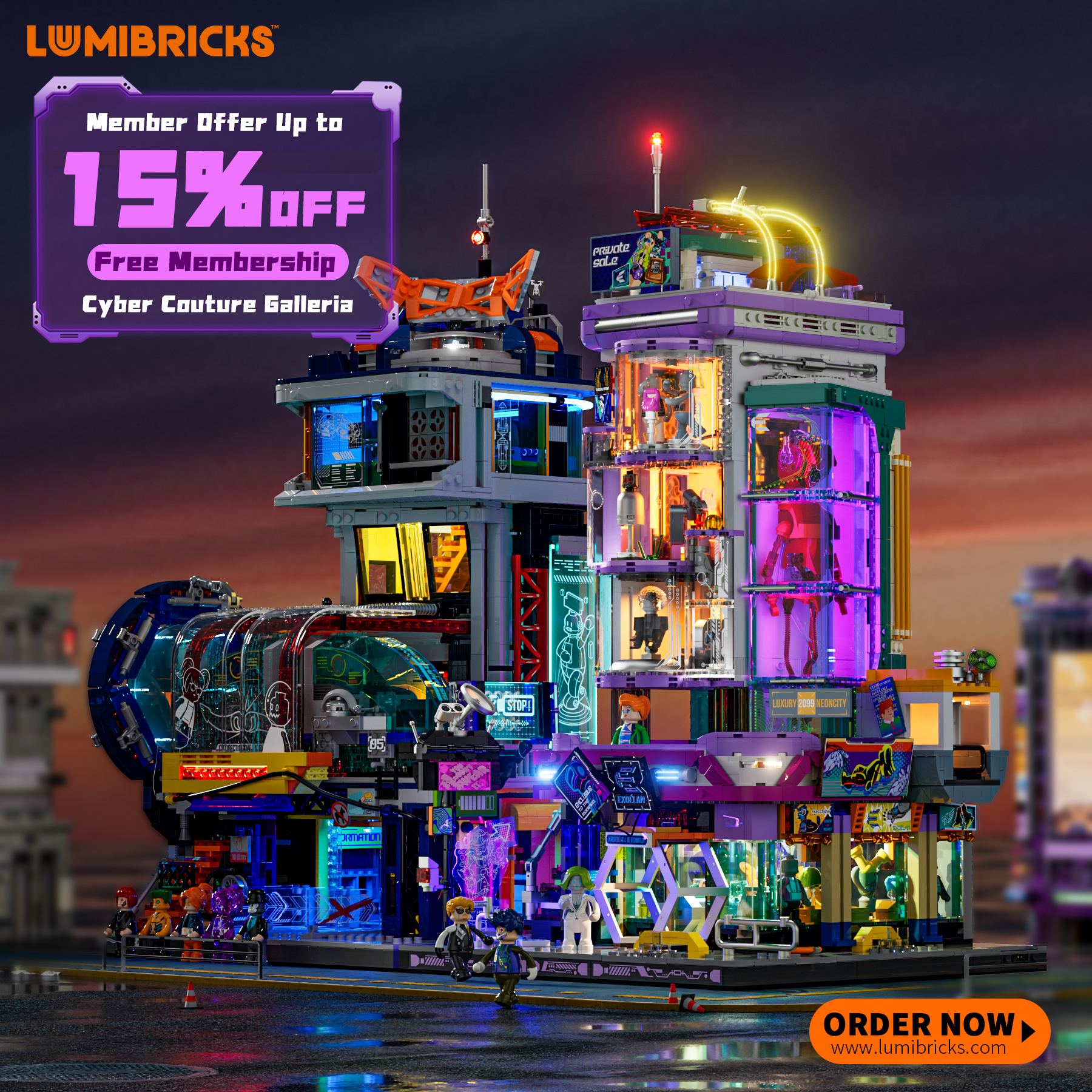 Lumibricks Facebook ad