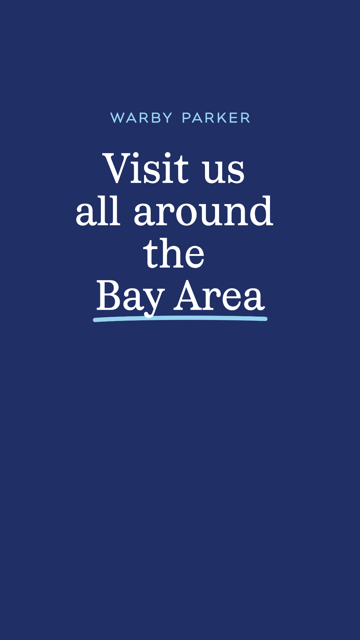 Warby Parker Facebook ad