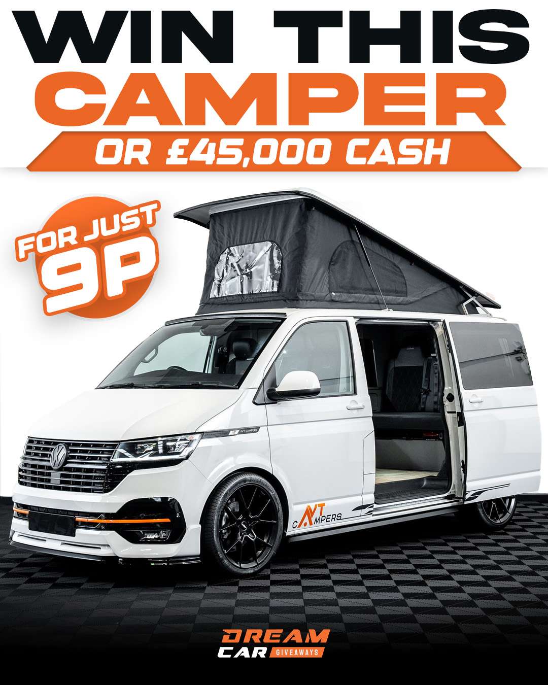 Dream Car Giveaways Facebook ad