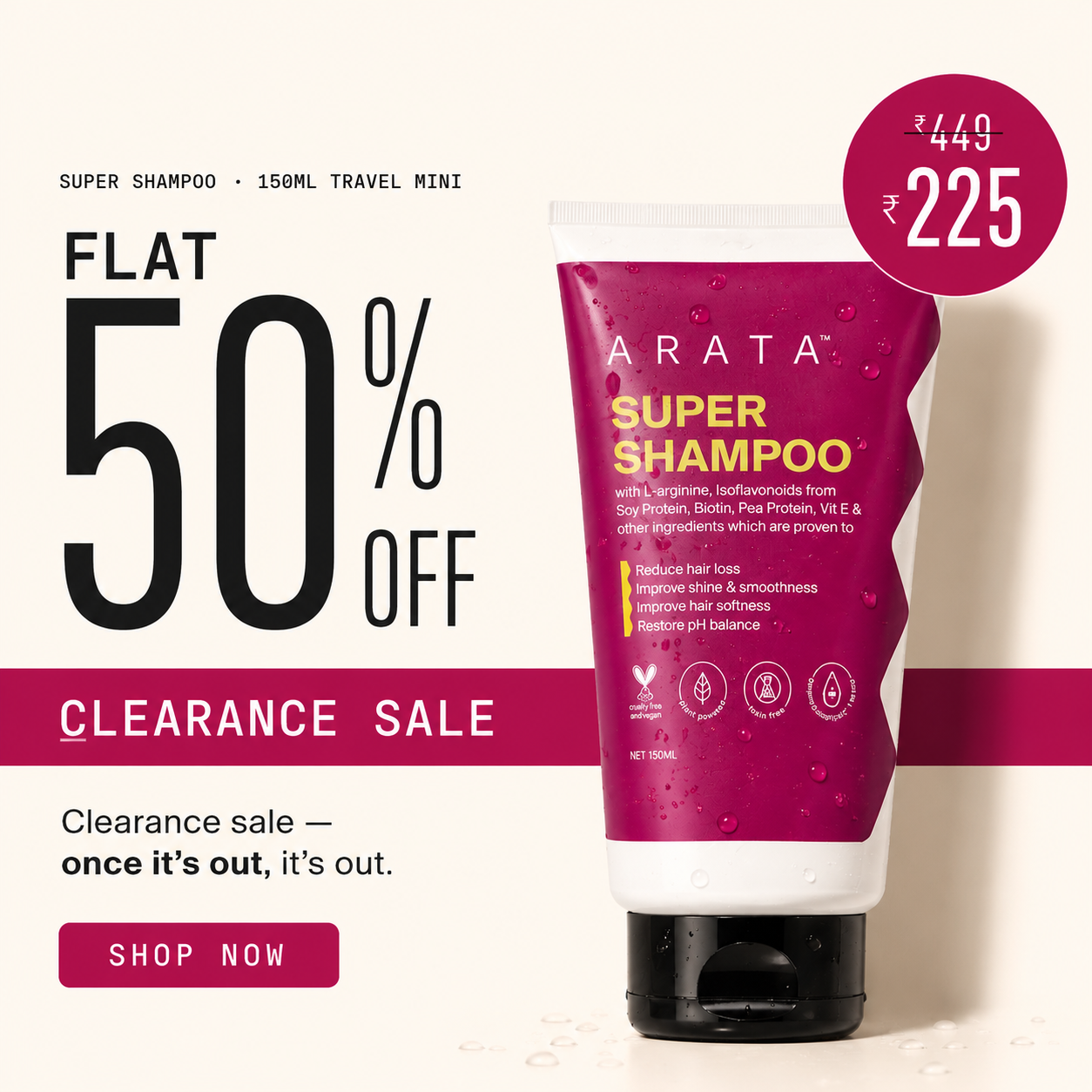 Best Deals Hair Growth Facebook ad