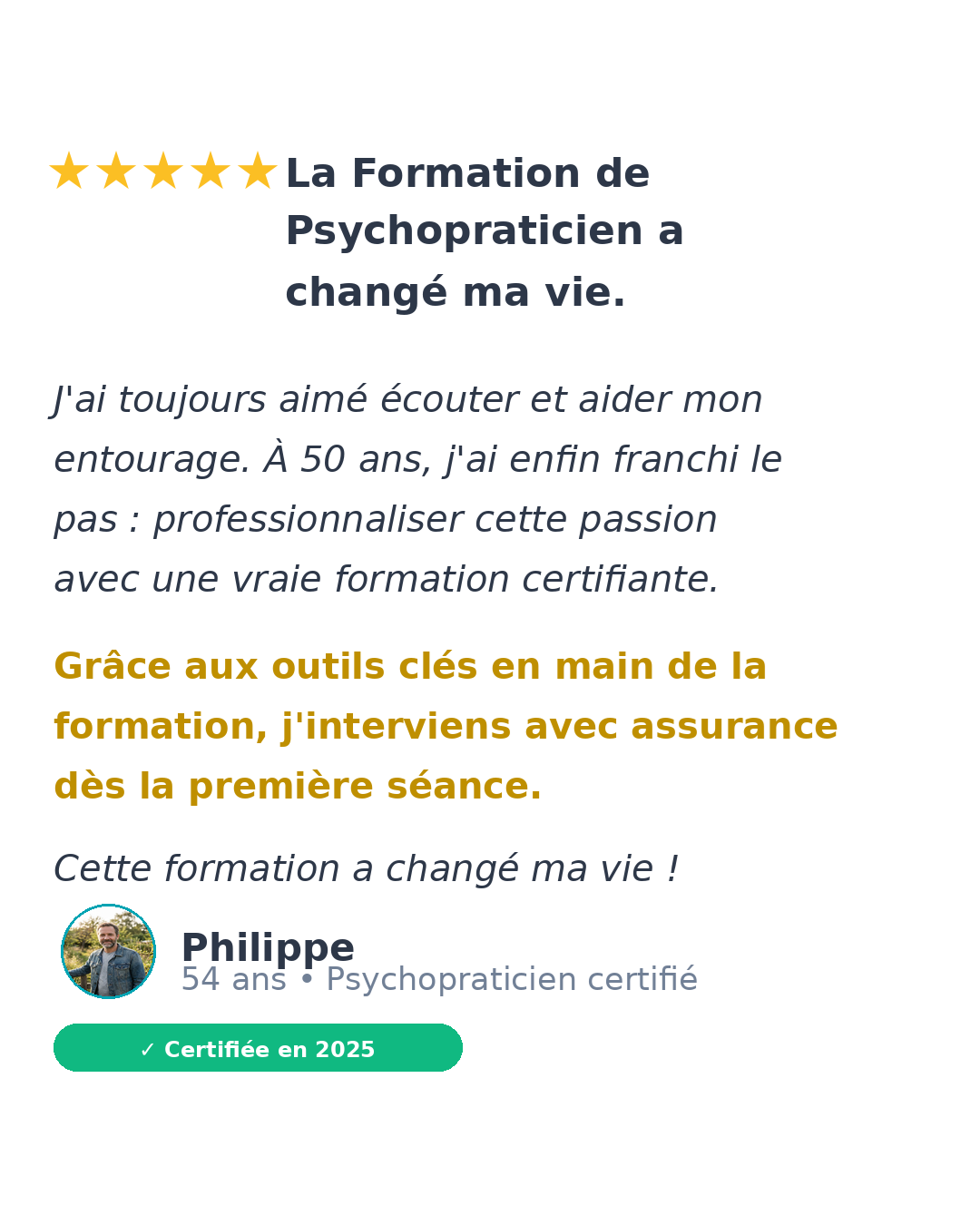 SpiriVie Formations Facebook ad