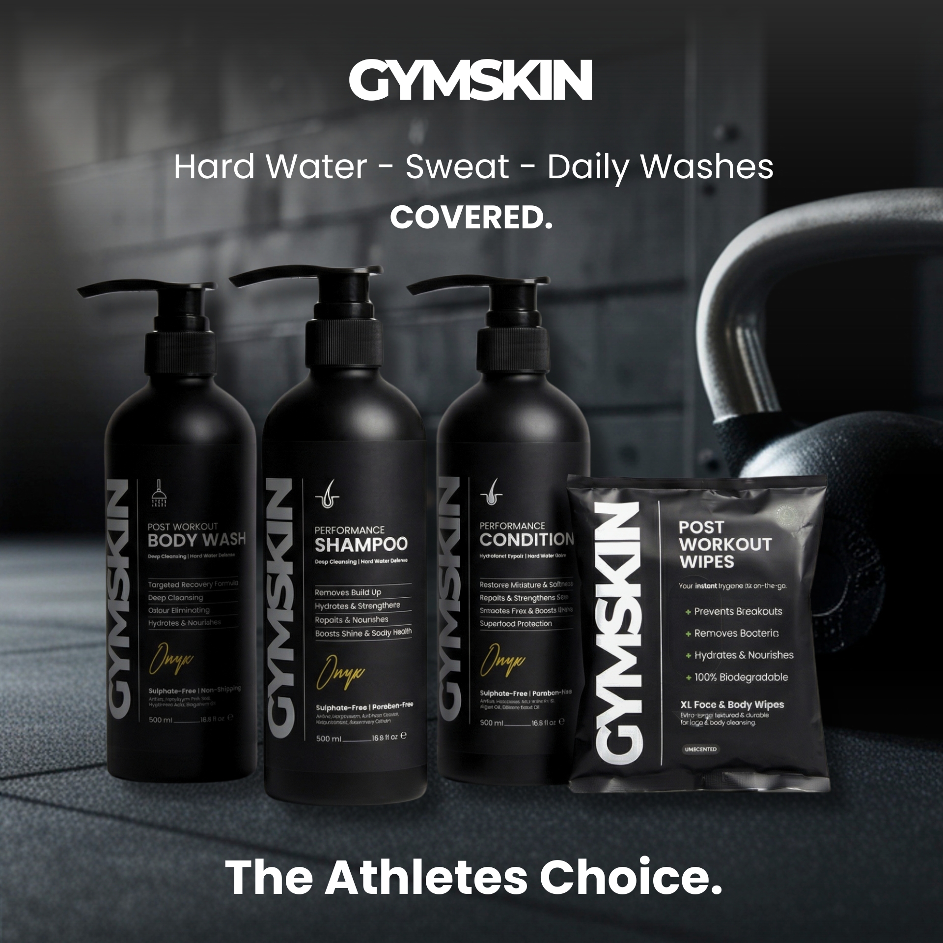Gymskin Products Facebook ad from Mar 27, 2026