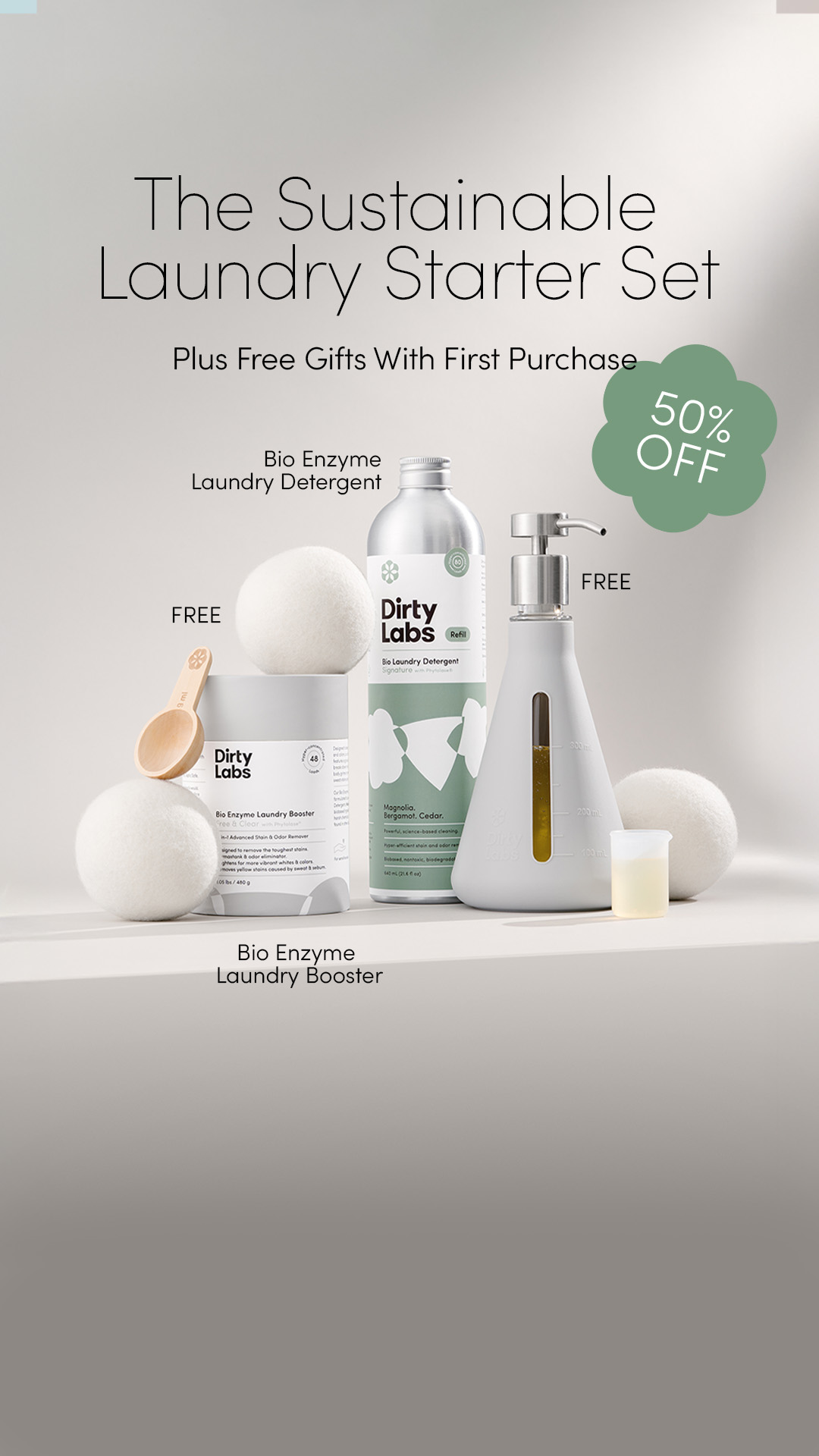 Dirty Labs Facebook ad