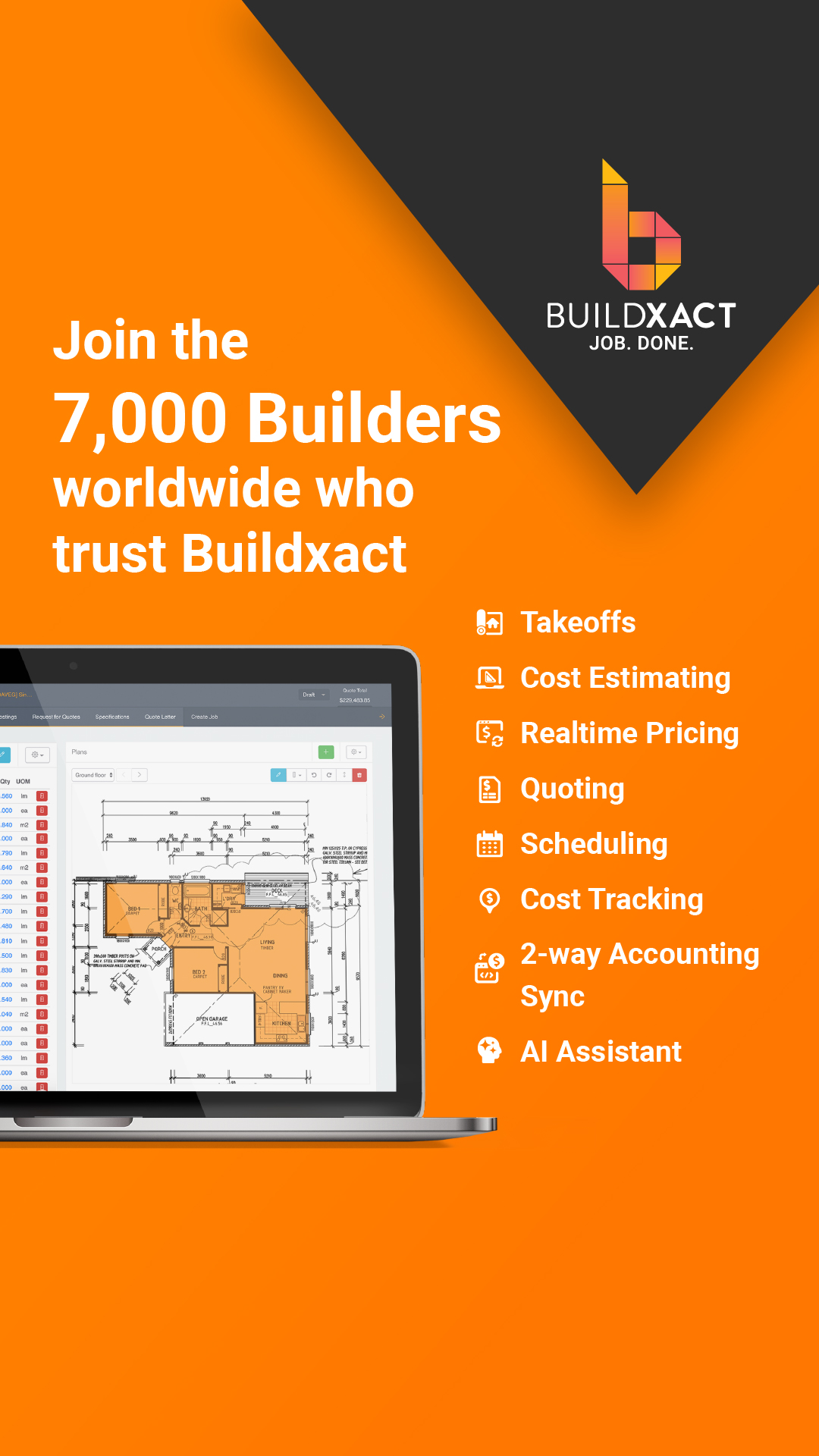 Buildxact Facebook ad
