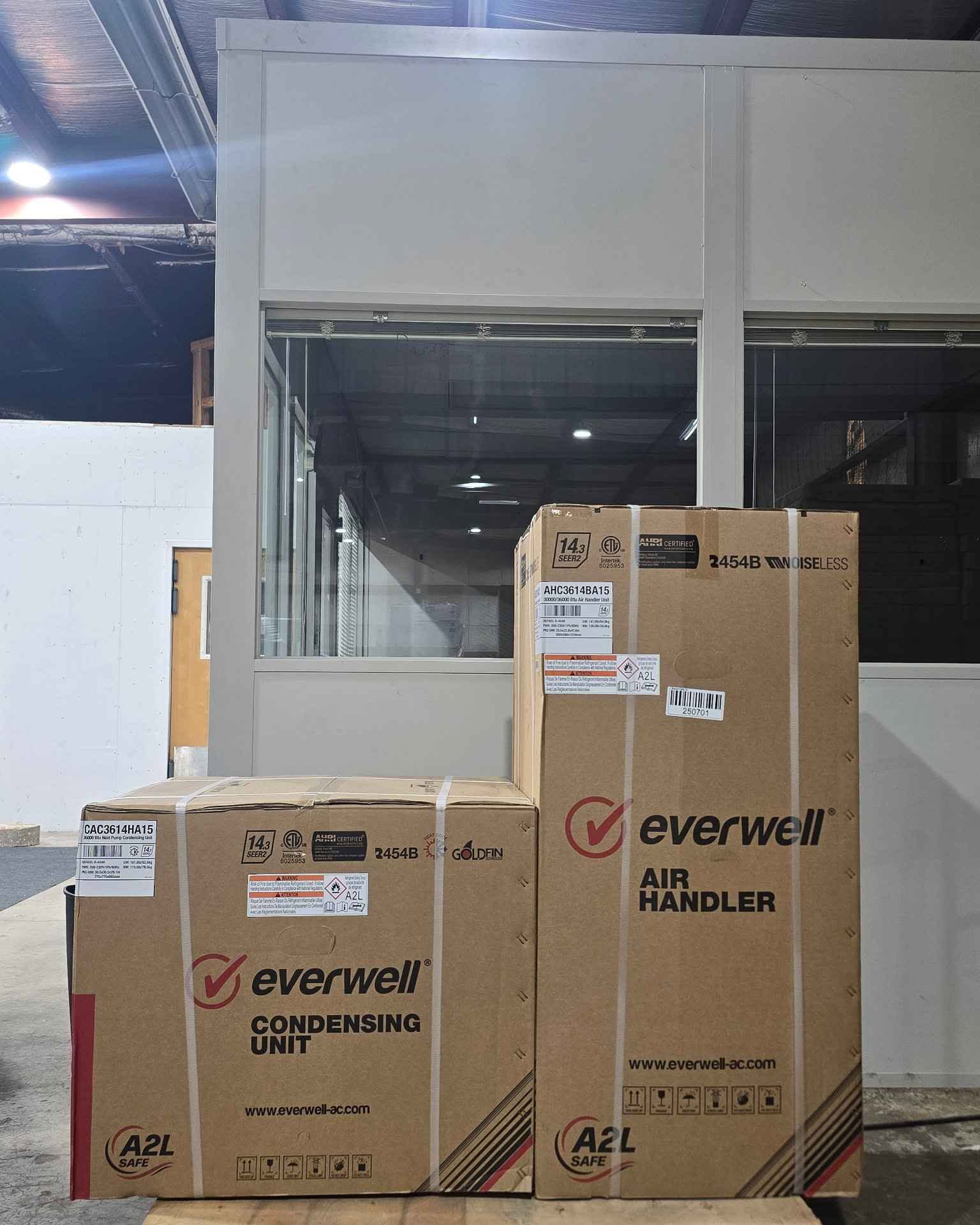 Brittany Dennington Facebook ad: NEW Central Air Handlers & Heat Pump Split Systems (2 to 5…