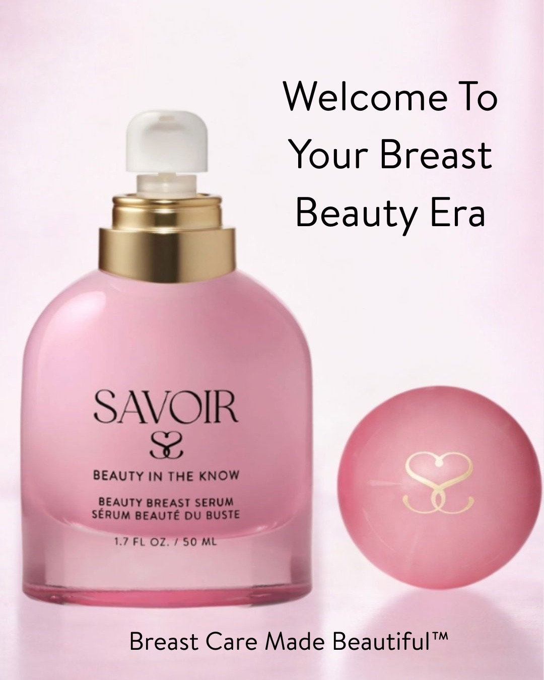 Savoir Facebook ad: The future of beauty extends beyond the face.