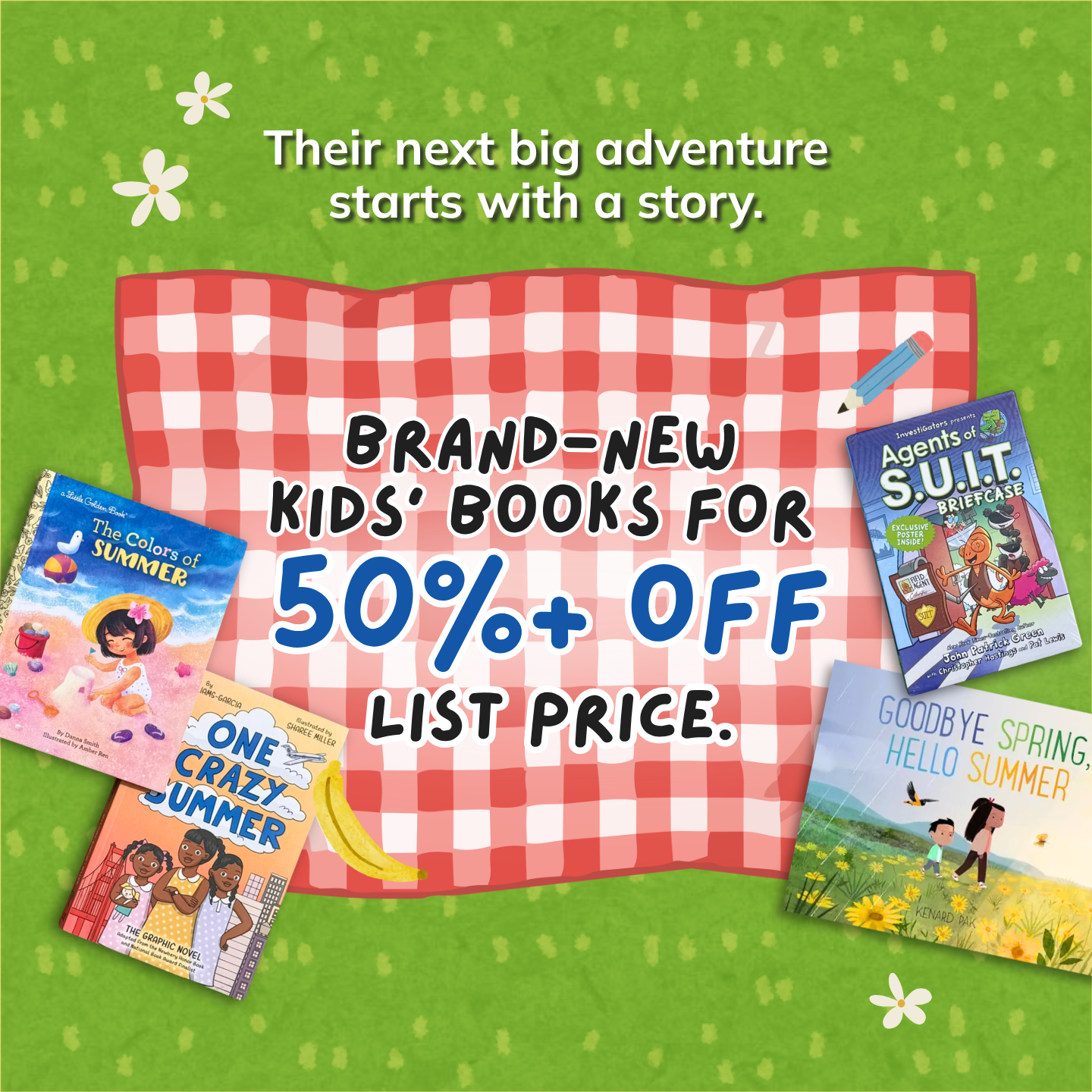 Book Outlet Facebook ad
