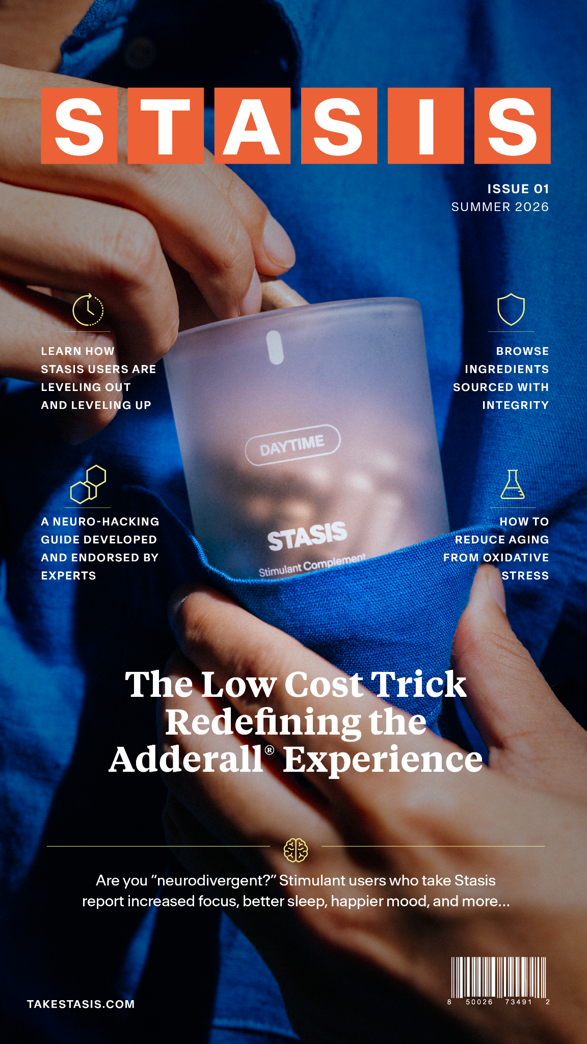 Stasis Facebook ad