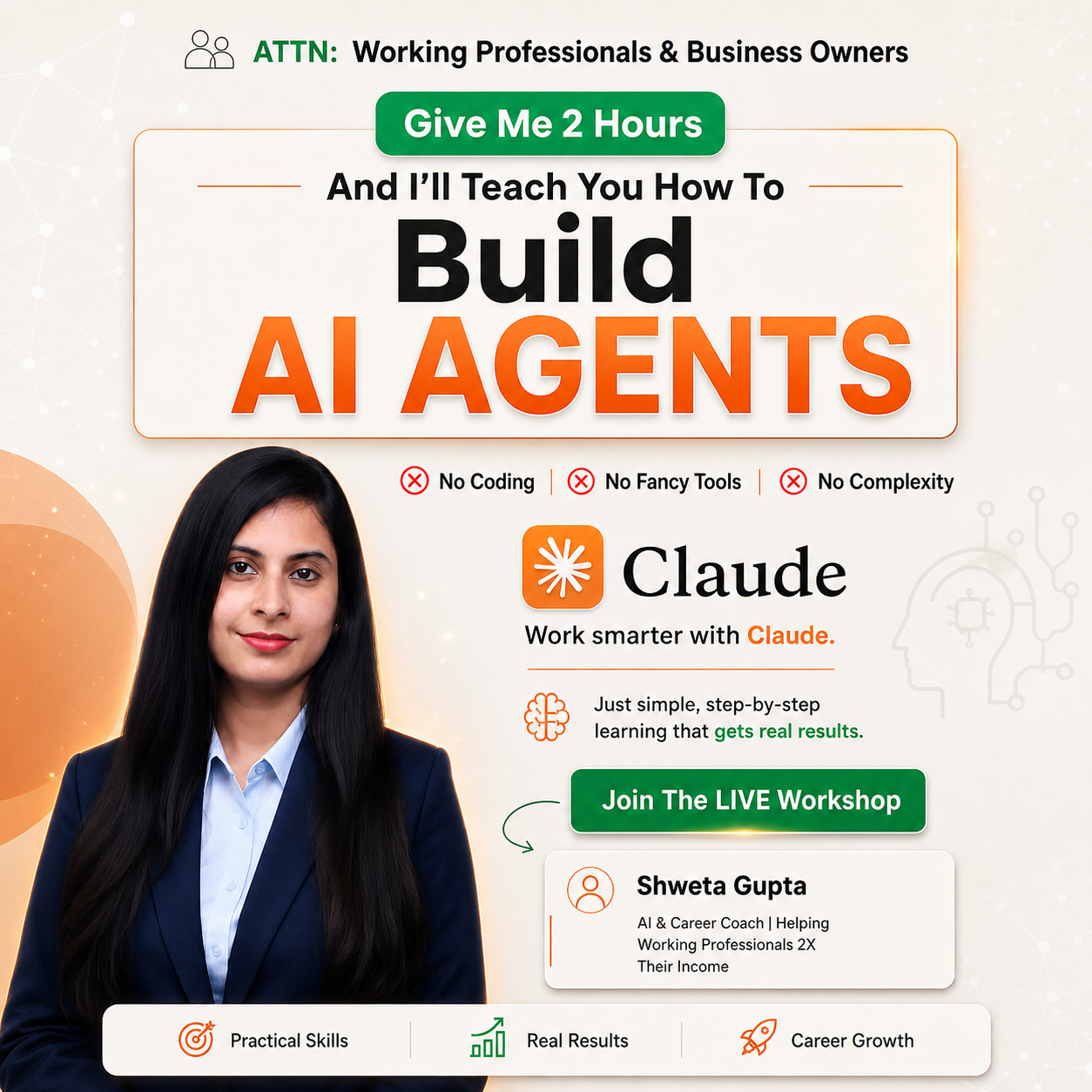 Career Coach Shweta Gupta Facebook ad