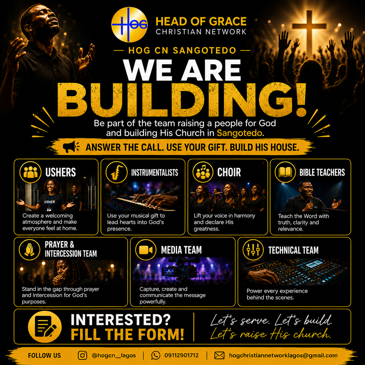 HOG Christian Network Facebook ad: Join The Founding Team!