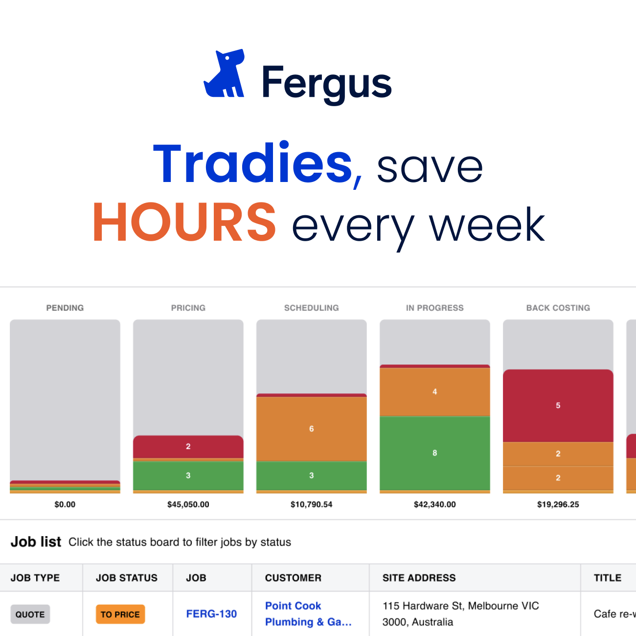 Fergus Facebook ad