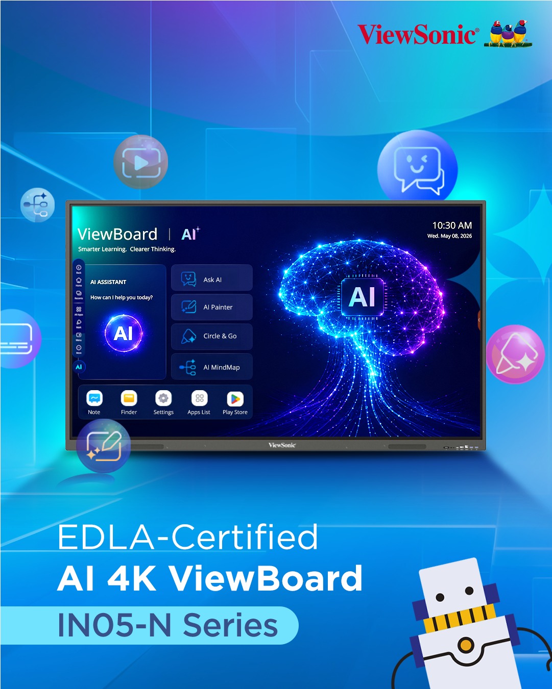 ViewSonic Facebook ad: AI is redefining the way we teach, learn…