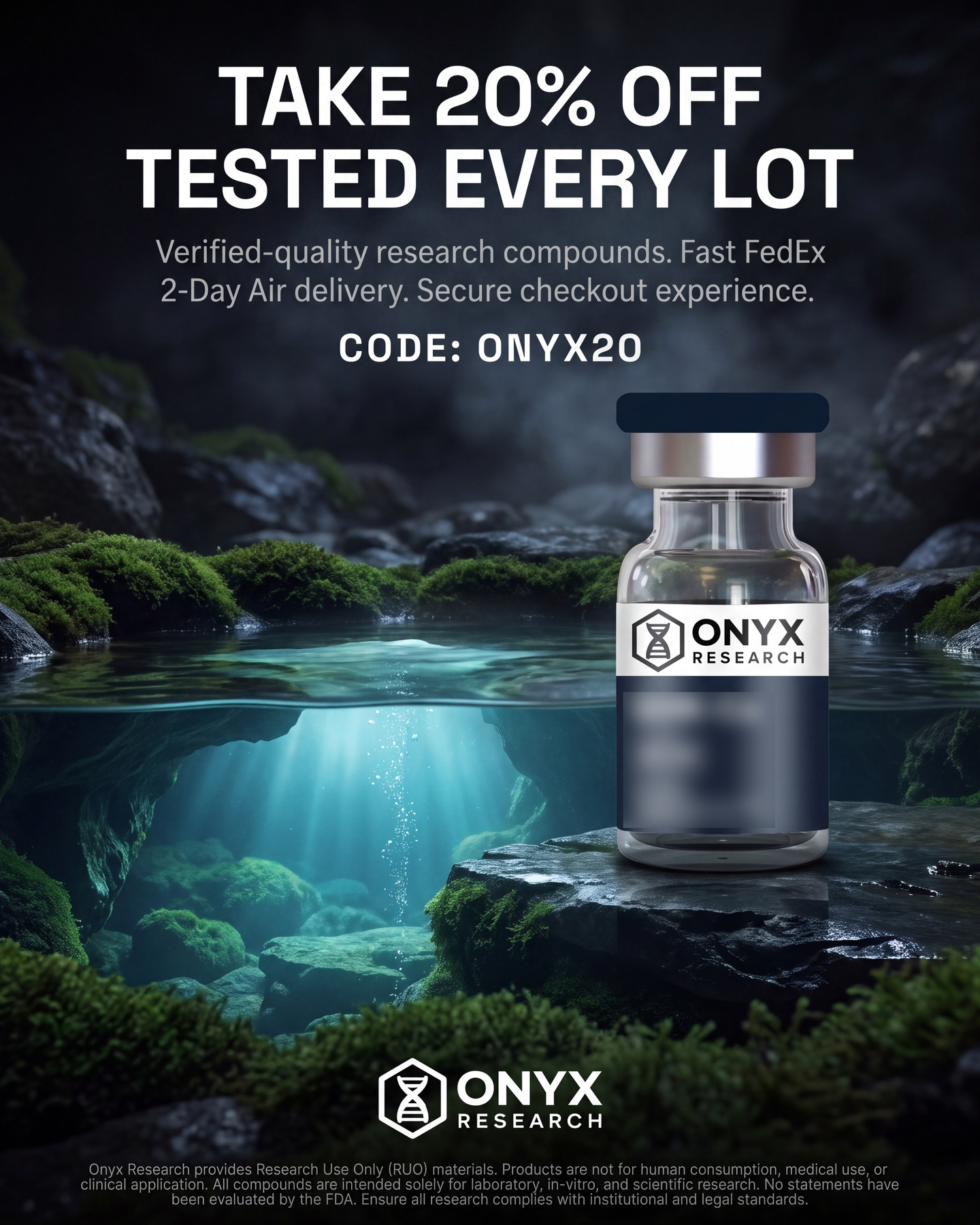 Onyx Research Lab Facebook ad