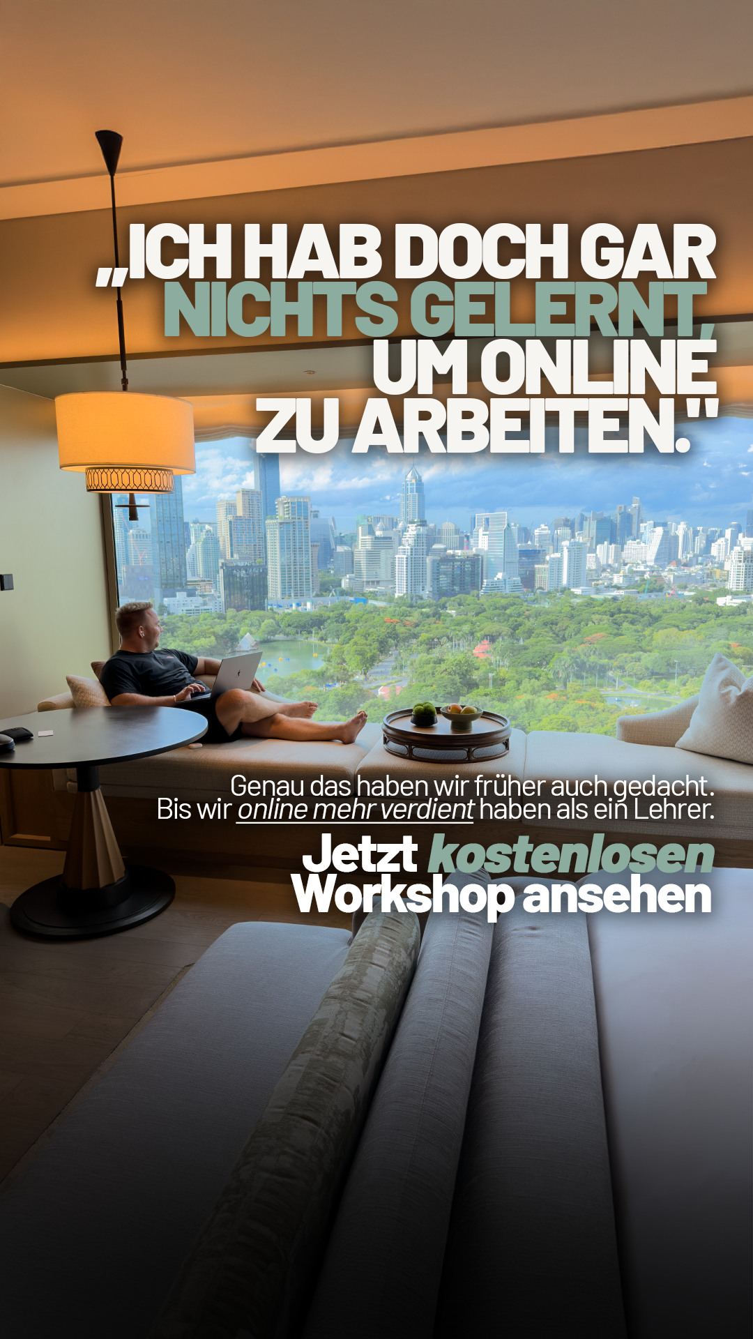 Vollzeitreisen - Leben als digitale Nomaden Facebook ad from Jul 31, 2026