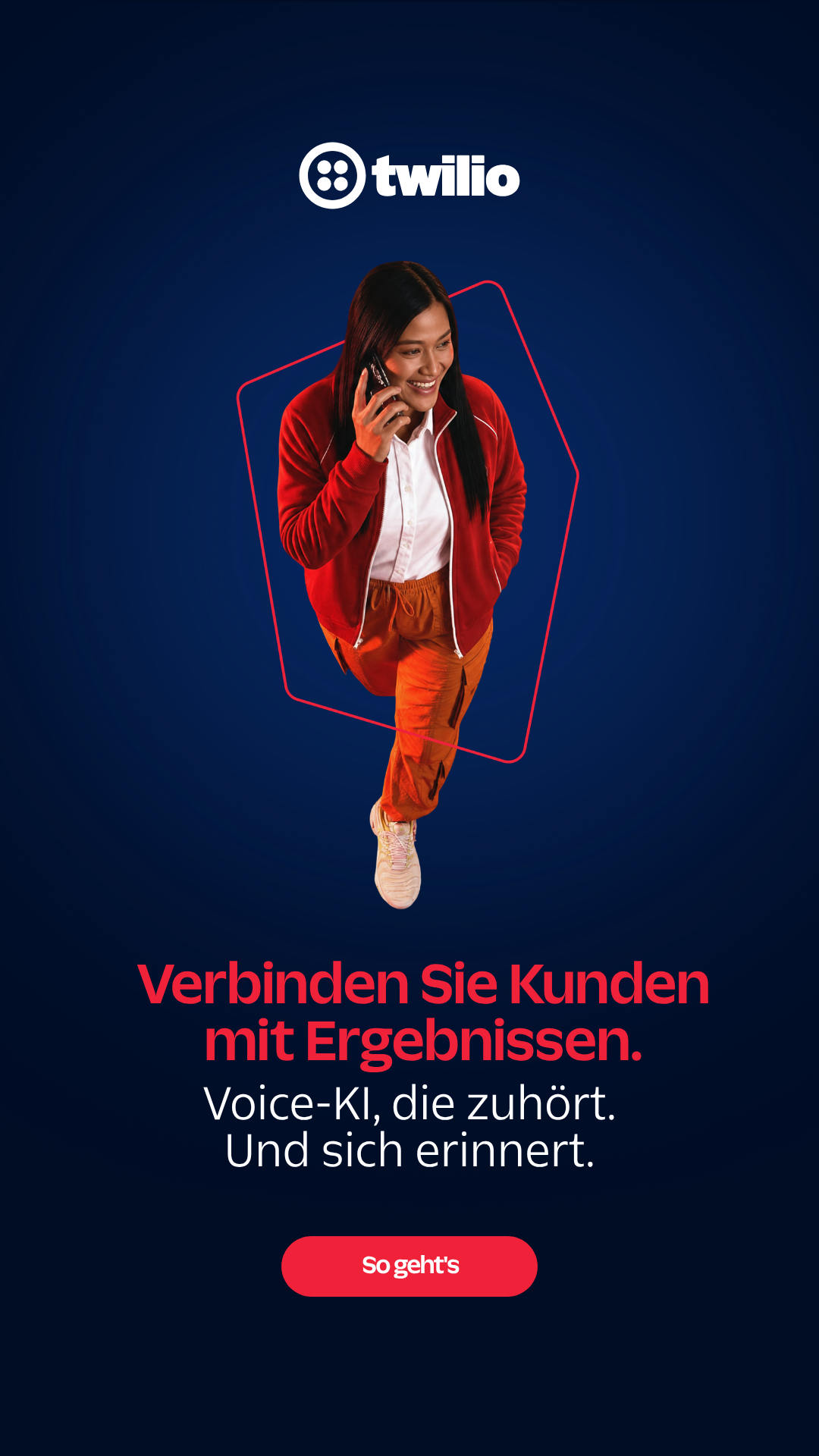 Twilio Facebook ad