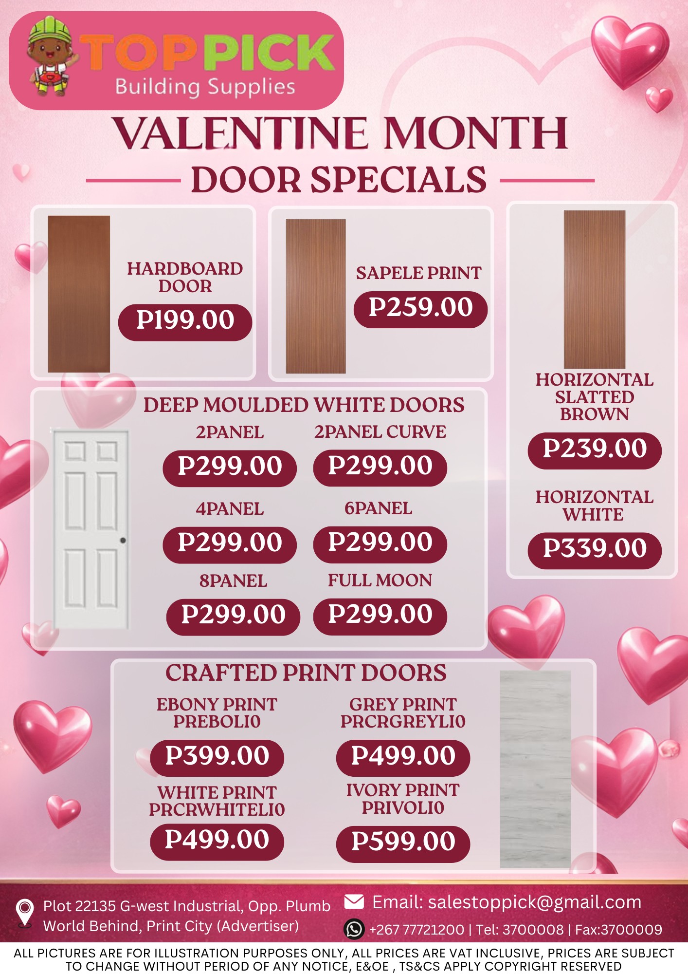 Top Pick Building Supplies Facebook ad