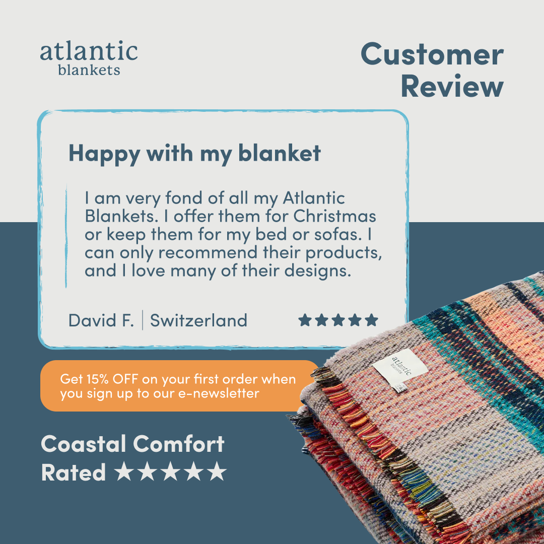Atlantic Blankets Facebook ad