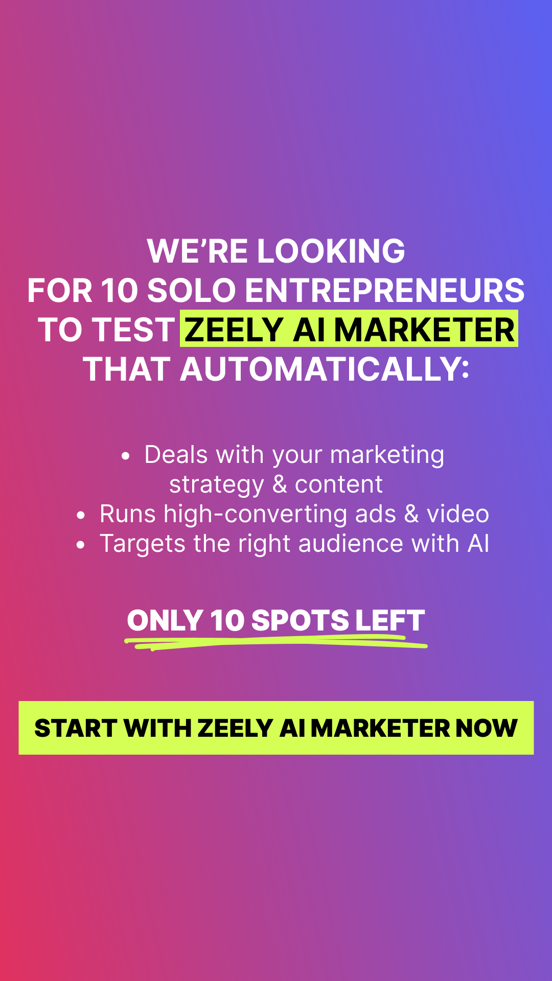 Zeely Facebook ad