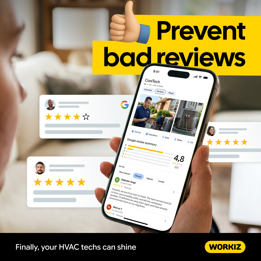 Workiz Facebook ad