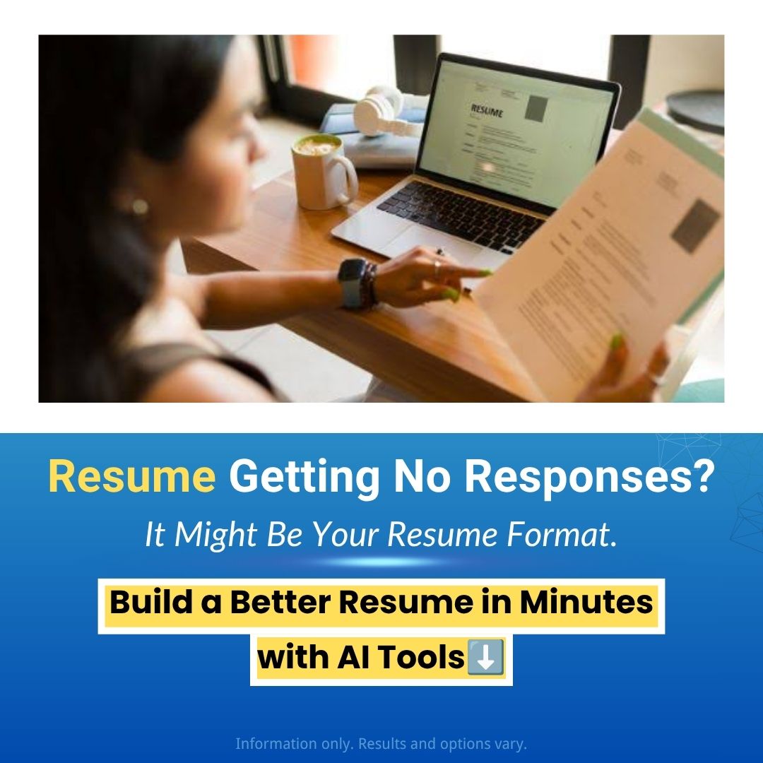 Quick Check Facebook ad: AI Resume Builder Guide