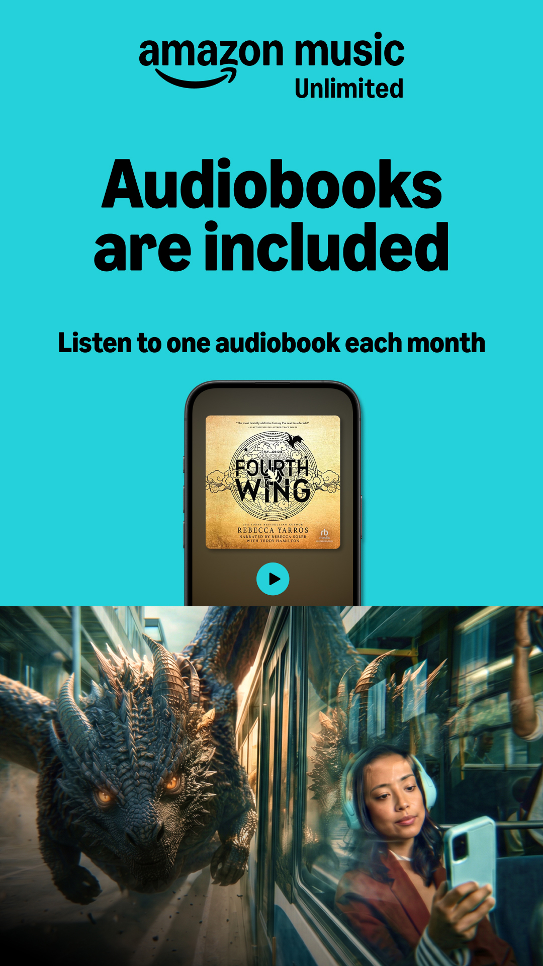 Amazon Music Facebook ad