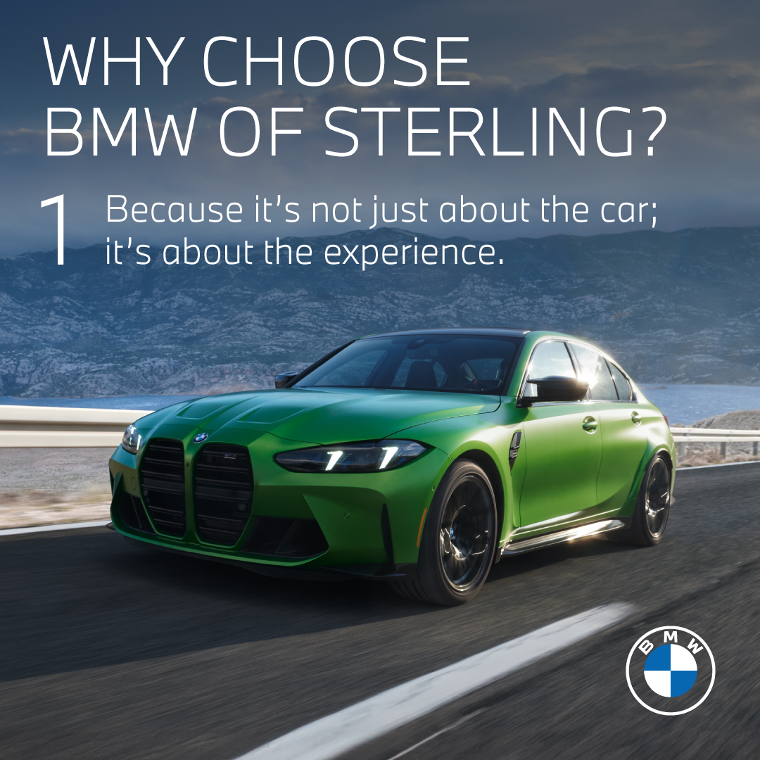 BMW of Sterling Facebook ad: Your dream BMW is waiting.