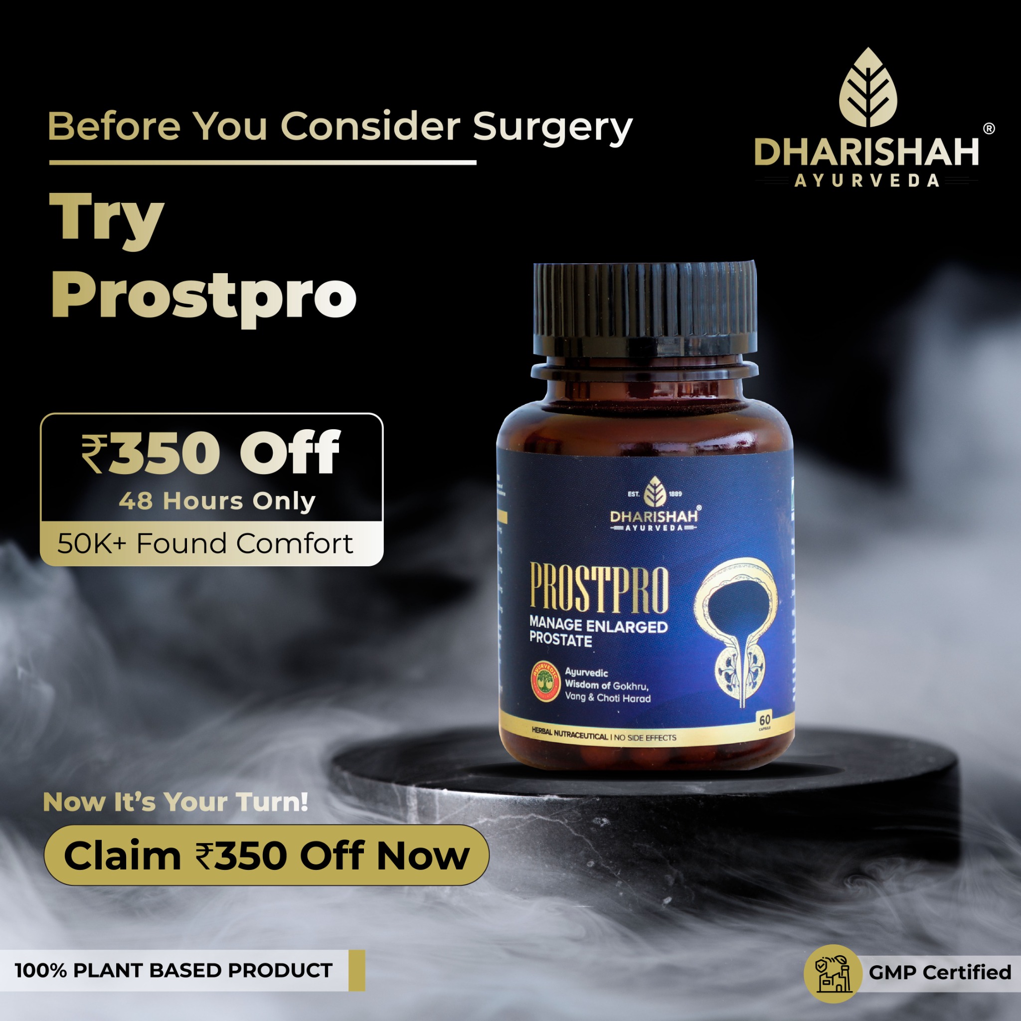 Dharishah Ayurveda Facebook ad