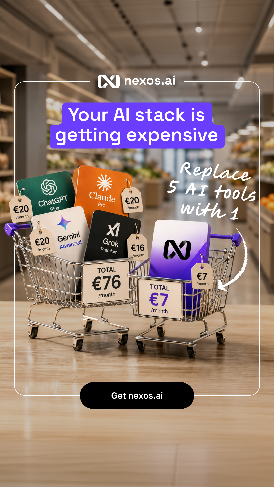nexos.ai Facebook ad