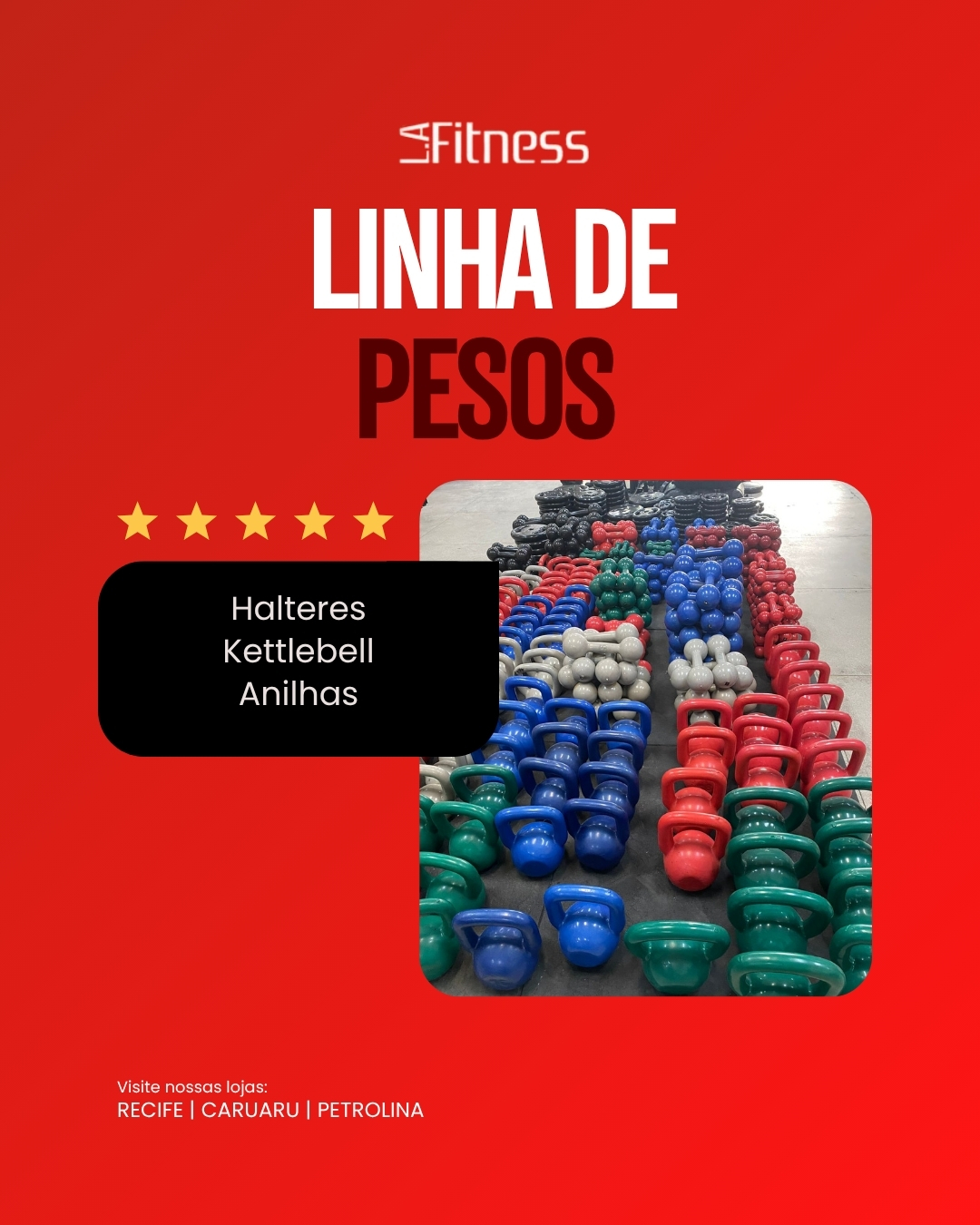 La Fitness Equipamentos Facebook ad
