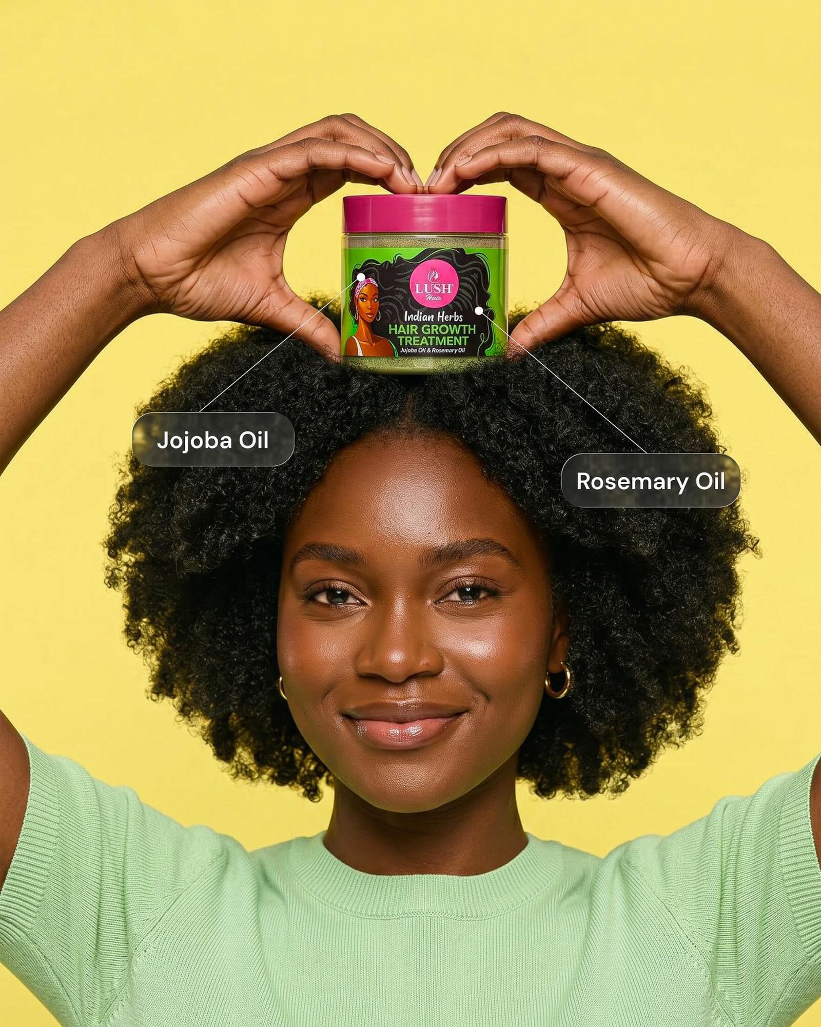 LUSH HAIR CARE  Facebook ad