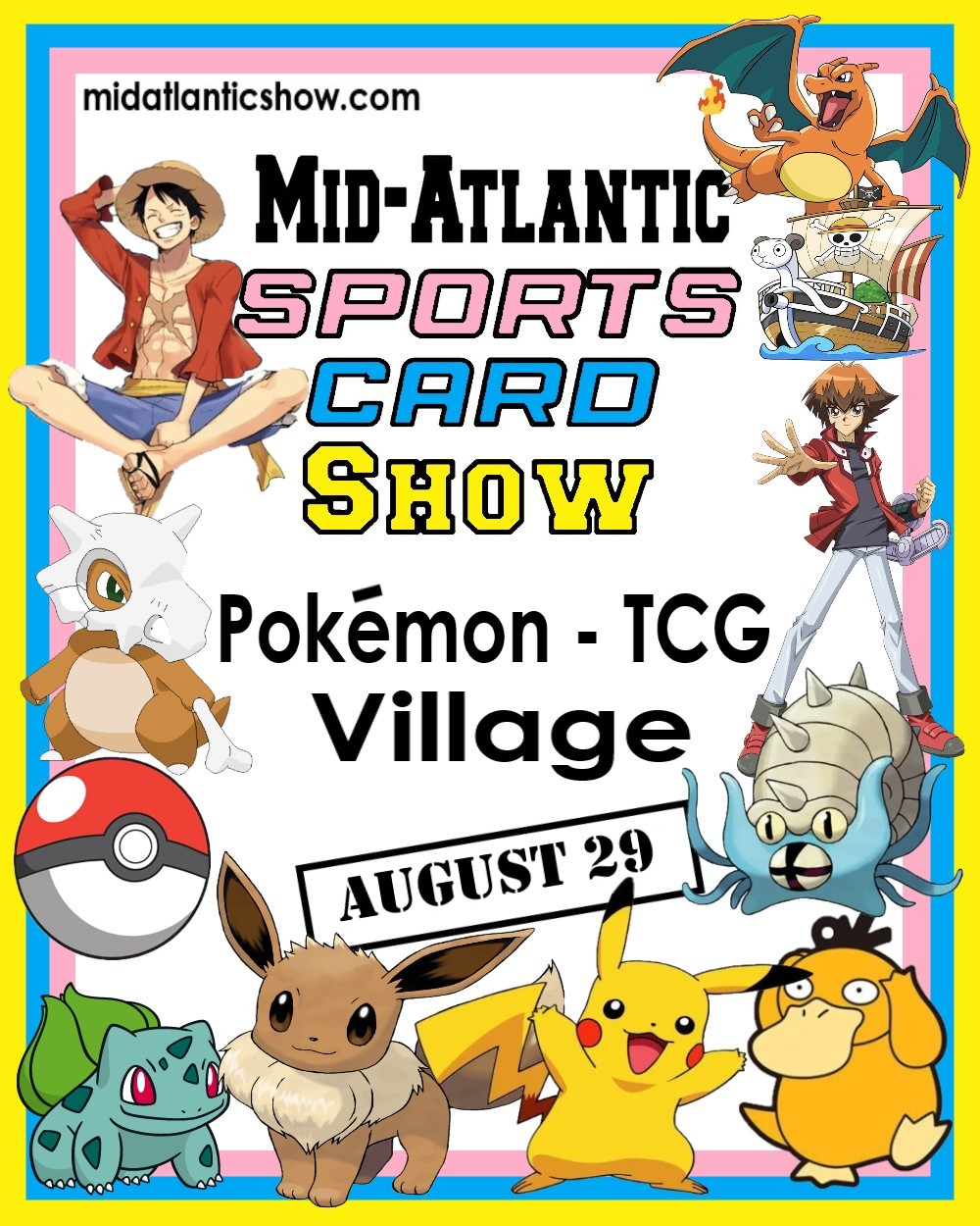 The Mid-Atlantic Sports Collectibles Show Facebook ad