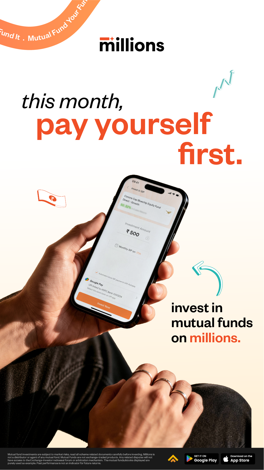 Millions app Facebook ad
