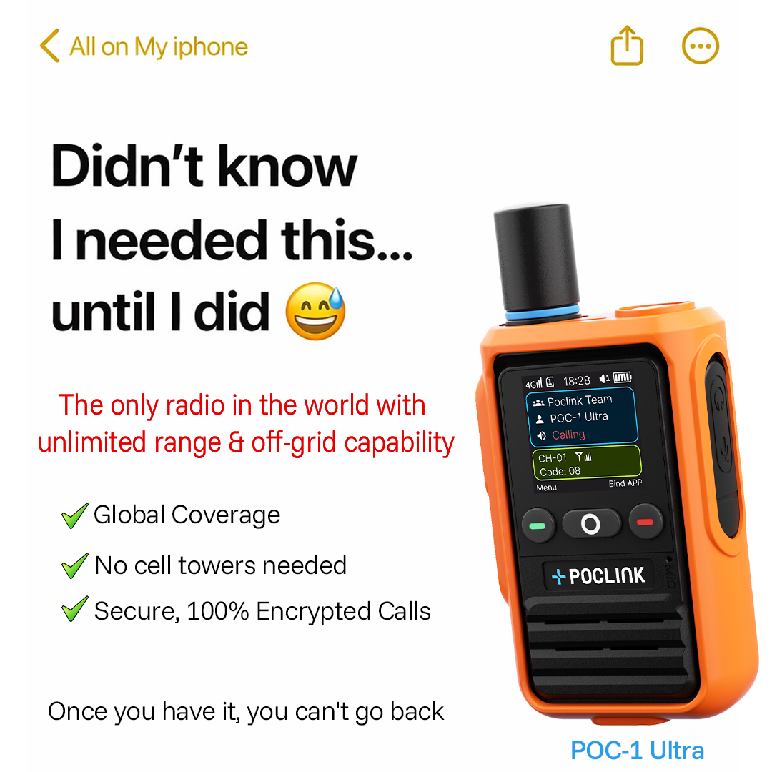 Poclink Radios Facebook ad