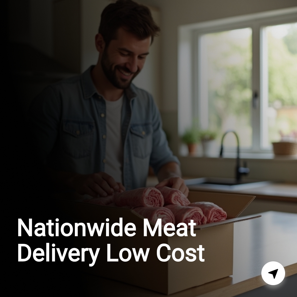 TrendingResults Cascade Facebook ad: Nationwide Meat Delivery Low Cost!