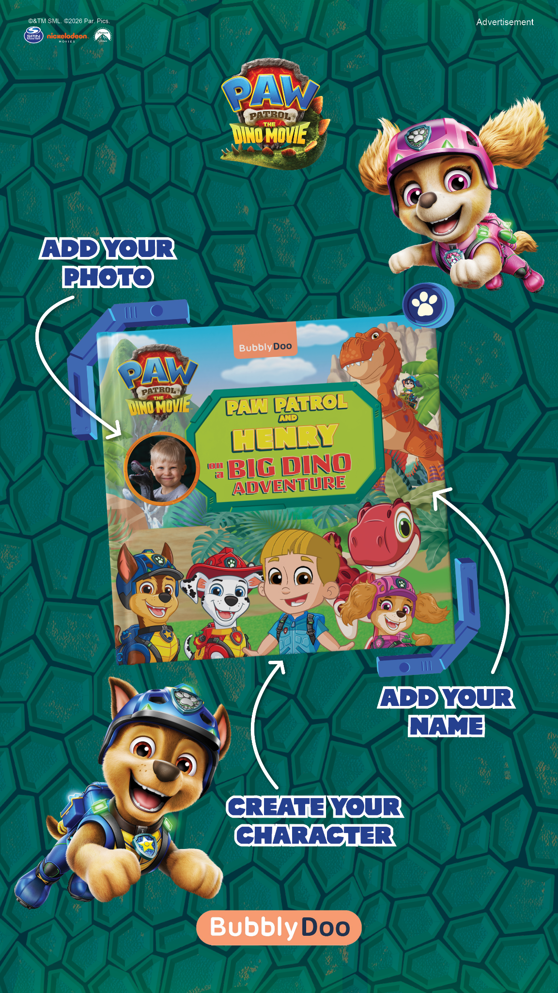 BubblyDoo Books Facebook ad
