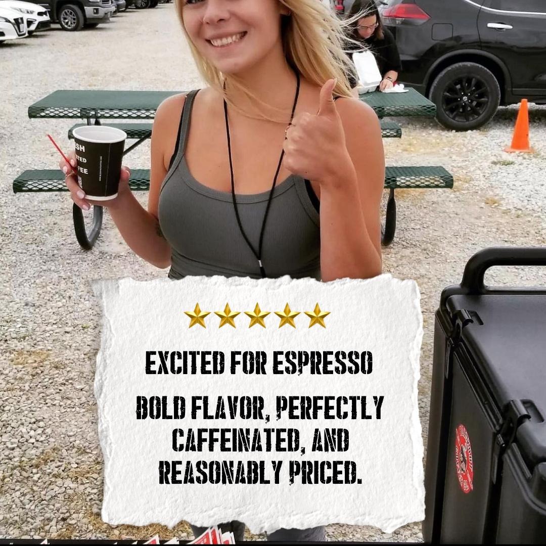 Blackout Coffee Co. Facebook ad