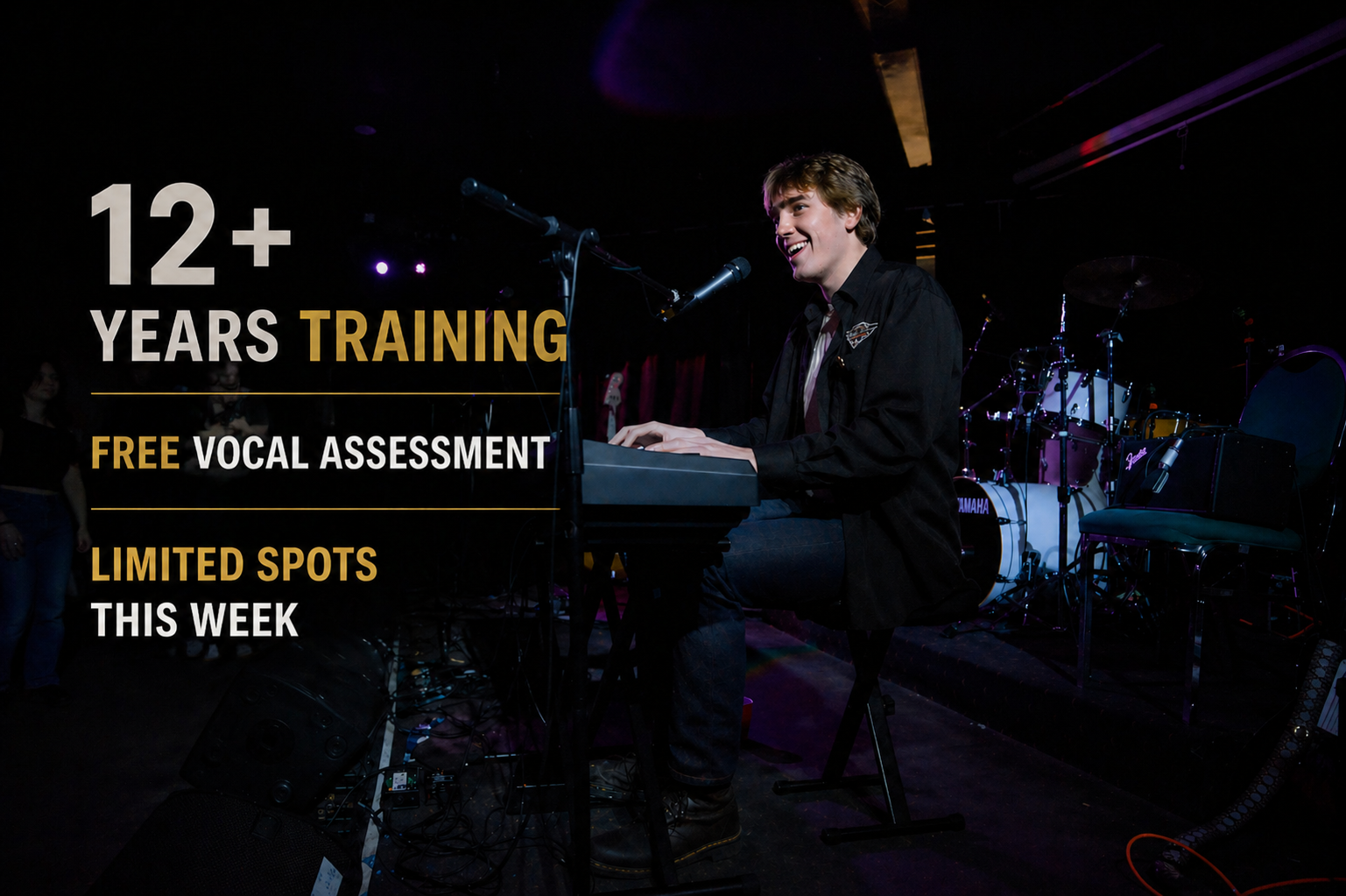 Michael Zuzek Vocal Coaching Facebook ad from Jul 6, 2026